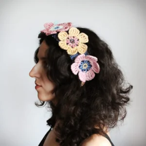 Home crochet hair band