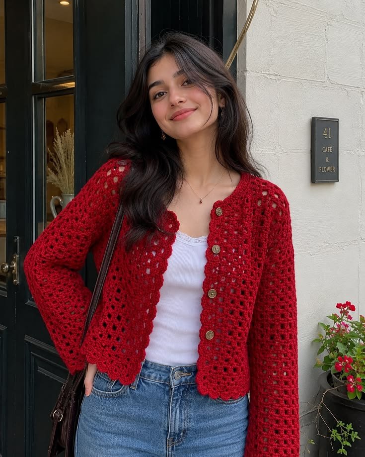 Home crouchet jacket
